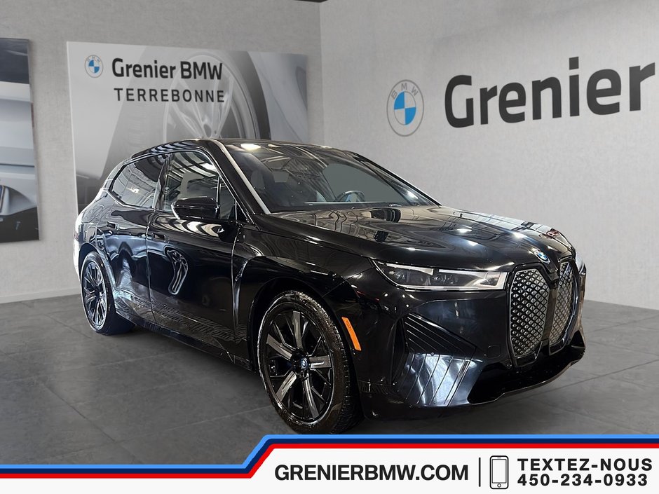 BMW iX xDrive50, Bowers&Wilkins, M Sport, Enhanced Pack 2023 à Terrebonne, Québec - w940px
