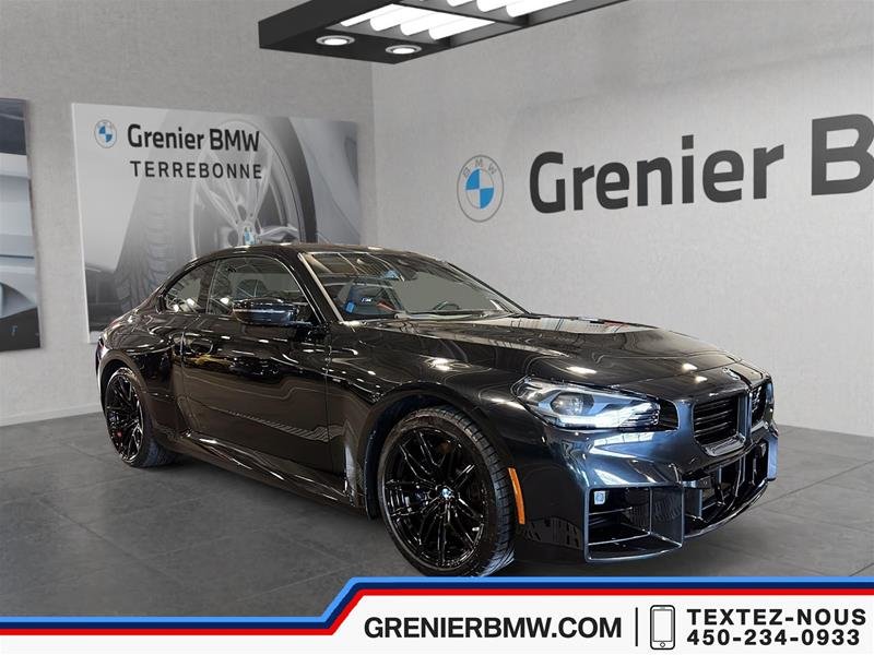BMW M2 Coupe, Manual, Carbon Roof, CPO Certified 2023 à Terrebonne, Québec - w940px