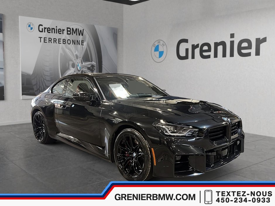 2025 BMW M2 Coupe, Premium package, Carbon Fiber Trims in Terrebonne, Quebec - w940px