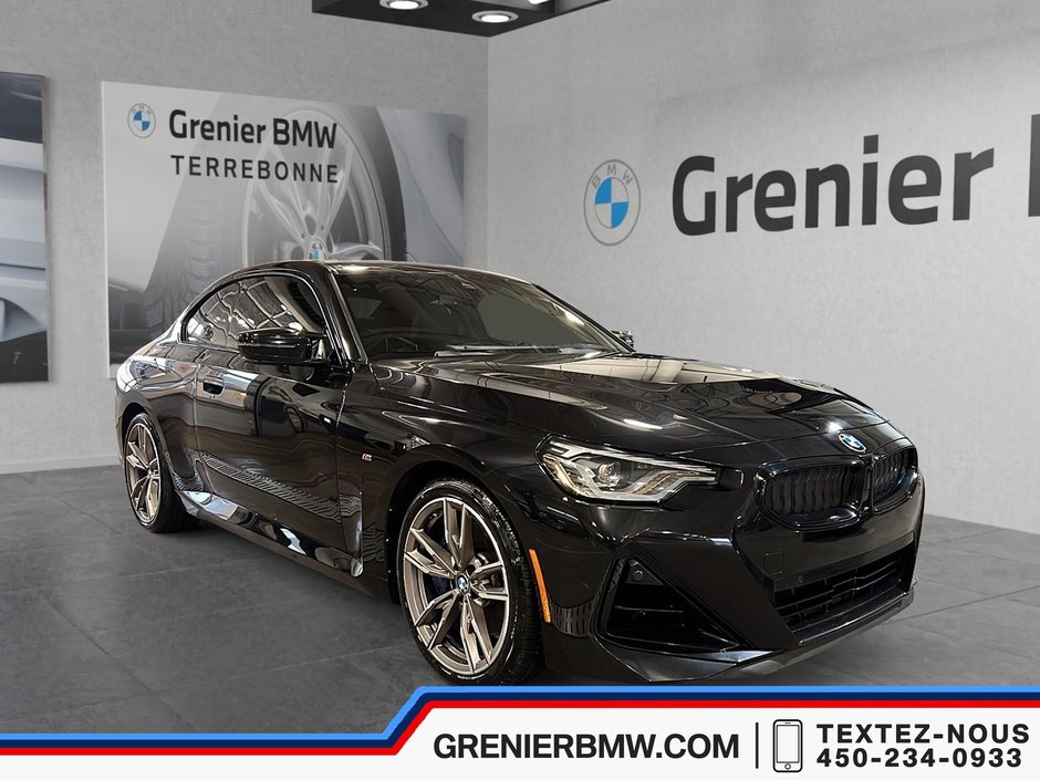 2023 BMW M240i xDrive Coupe, Premium Enhanced, BMW CPO Certified in Terrebonne, Quebec - w940px