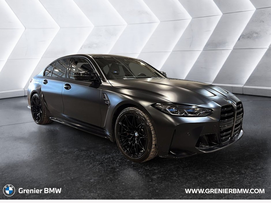 2024 BMW M3 Competition, Premium Package, Ventilated Seats in Terrebonne, Quebec - w940px