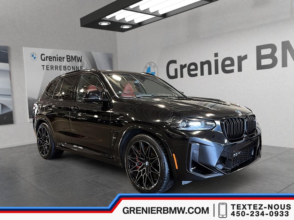 BMW X3 M Competition, Carbon Fiber Trims, CPO Certified 2022 à Terrebonne, Québec - w940px