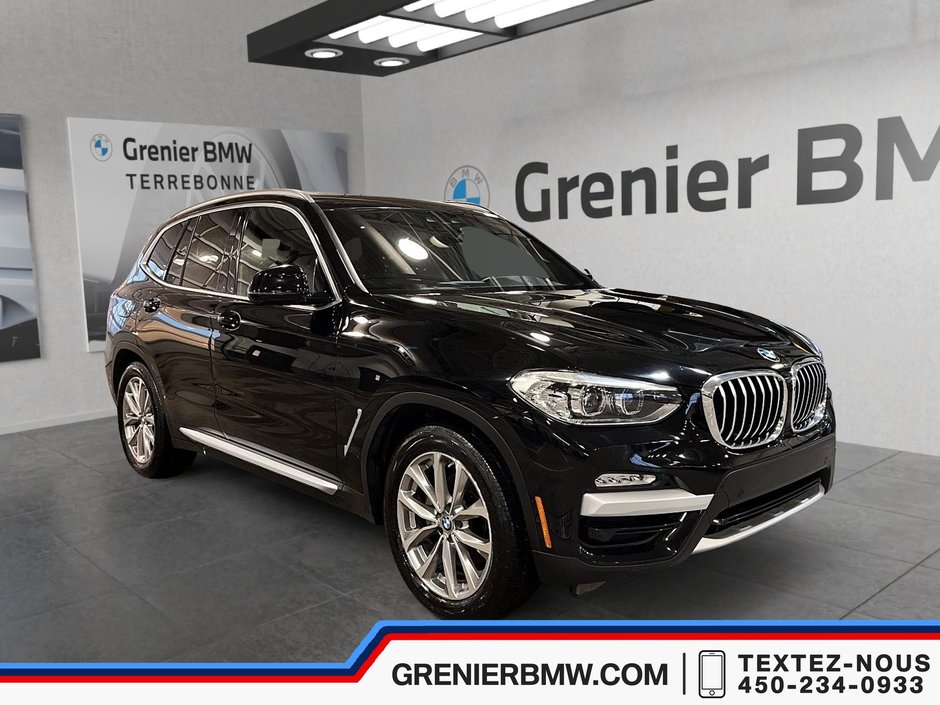 2019 BMW X3 XDrive30i, Premium Package, Panoramic Sunroof in Terrebonne, Quebec - w940px