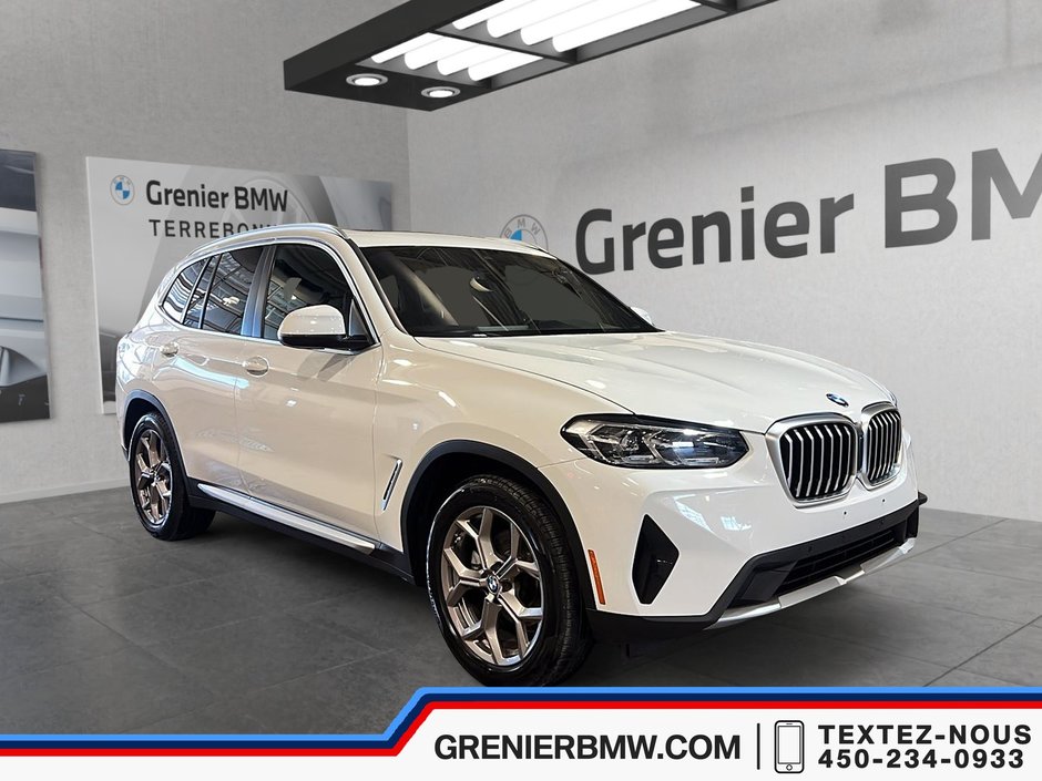 2022 BMW X3 XDrive30i, Premium Essential, CPO Certified in Terrebonne, Quebec - w940px