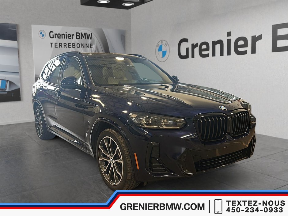 2022 BMW X3 XDrive30i, M Sport Package, Premium Package in Terrebonne, Quebec - w940px
