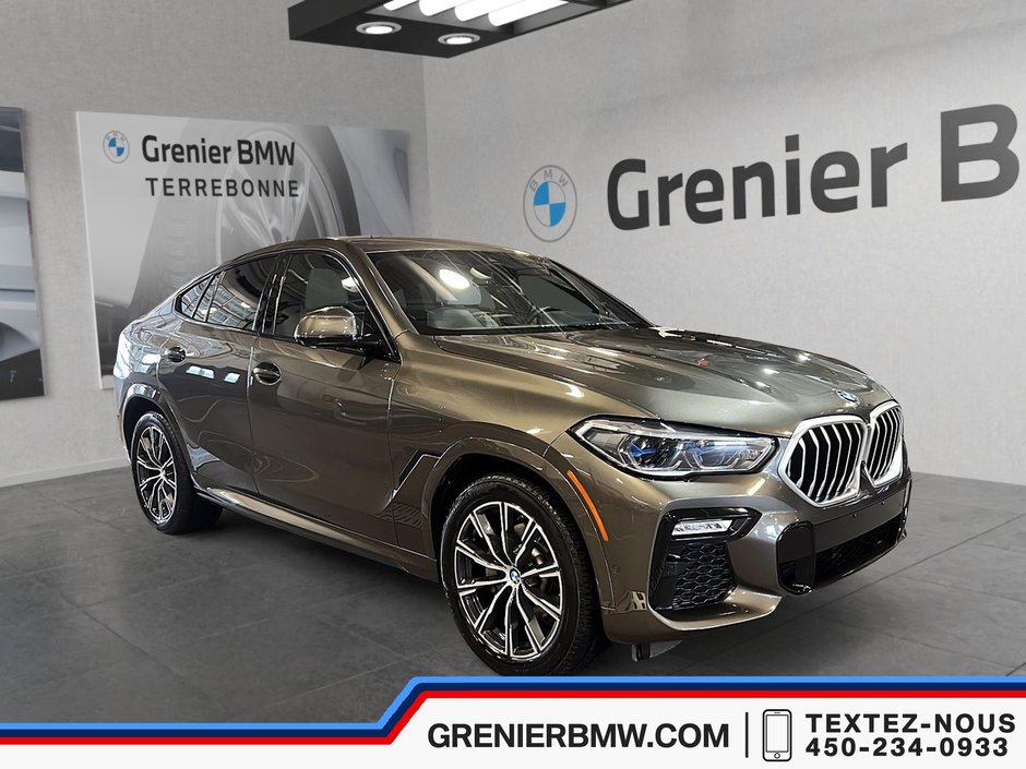 2020 BMW X6 XDrive40i, Premium Enhanced, Air Suspension in Terrebonne, Quebec - w940px
