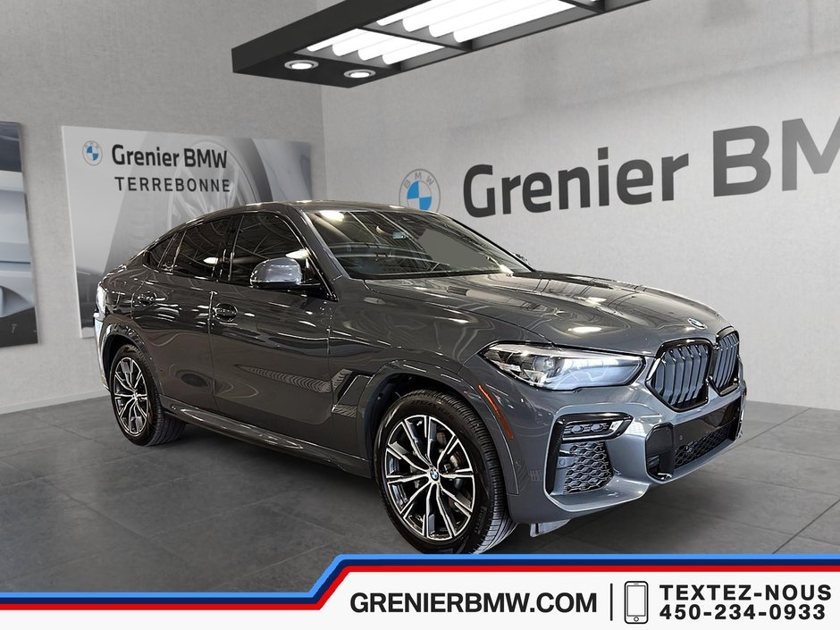 BMW X6 XDrive40i, Premium Package, CPO BMW Certified 2023 à Terrebonne, Québec - w940px