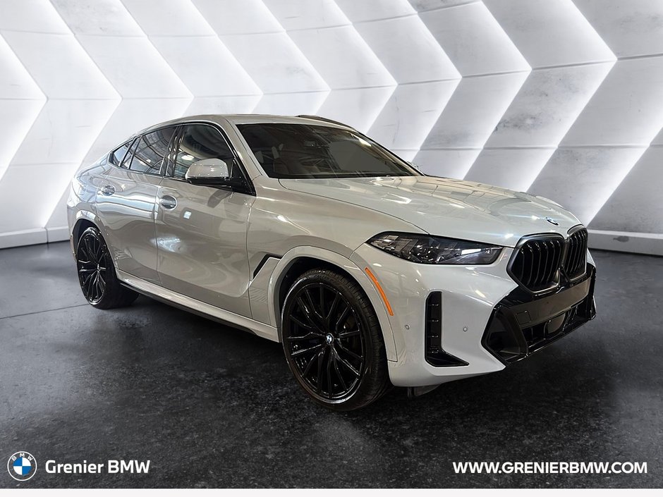BMW X6 xDrive40i, Premium Package, M Sport Pro 2025 à Terrebonne, Québec - w940px