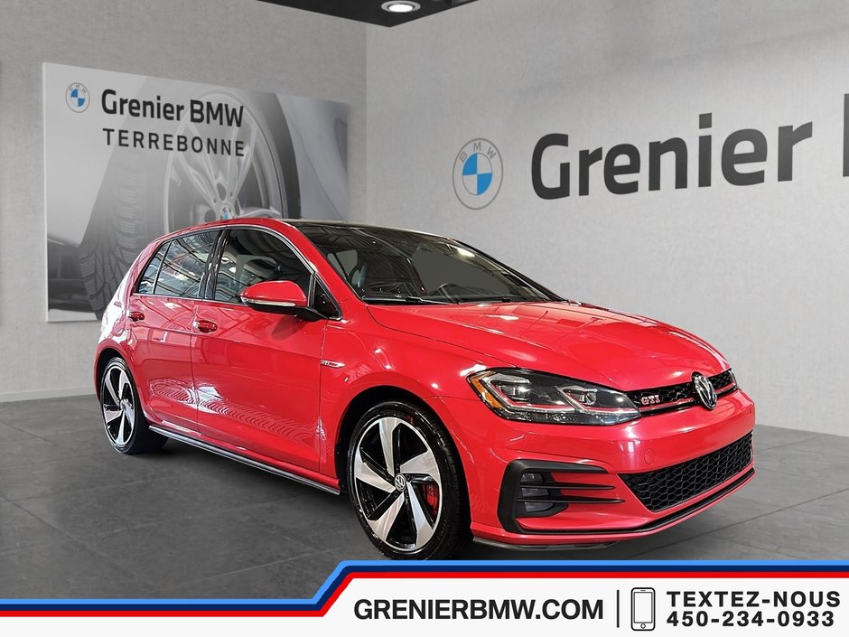 Volkswagen Golf GTI 5-Dr 2.0T Autobahn 6sp Manuelle, Superbe Condition 2019 à Terrebonne, Québec - w940px