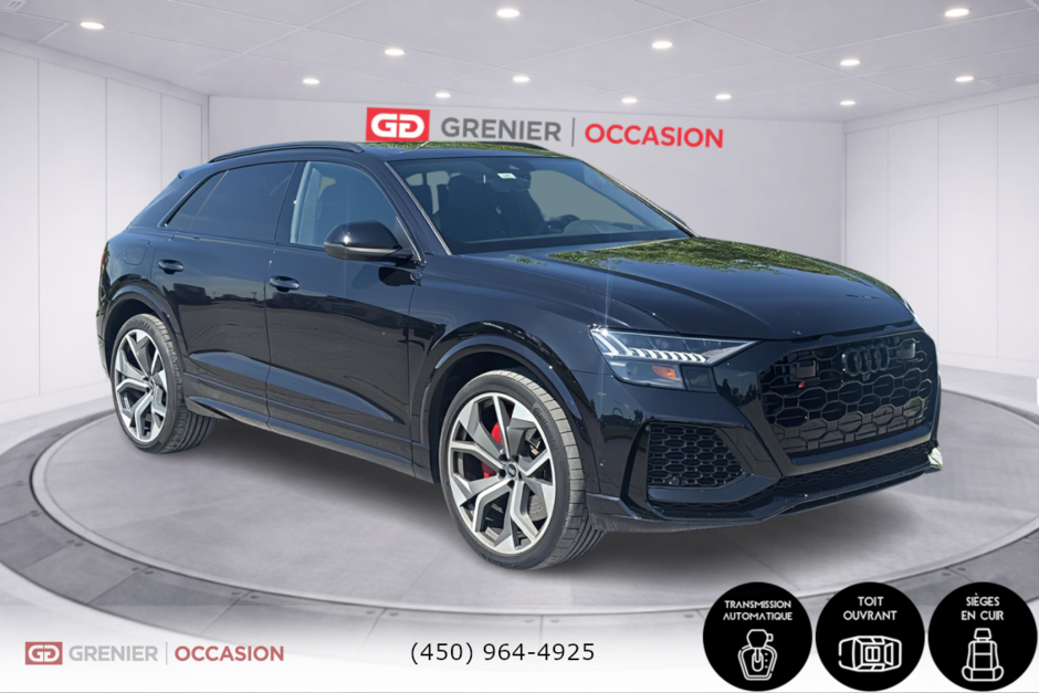 2021 Audi RS Q8 Toit Panoramique Mag 23'' Bas Kilométrage in Terrebonne, Quebec - w940px