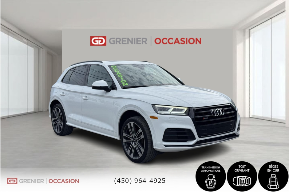 Audi SQ5 Progressiv Quattro Cuir Toit Panoramique 2020 à Terrebonne, Québec - w940px