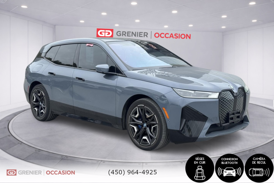 2022 BMW iX xDrive50 Bas Kilométrage AWD in Terrebonne, Quebec - w940px
