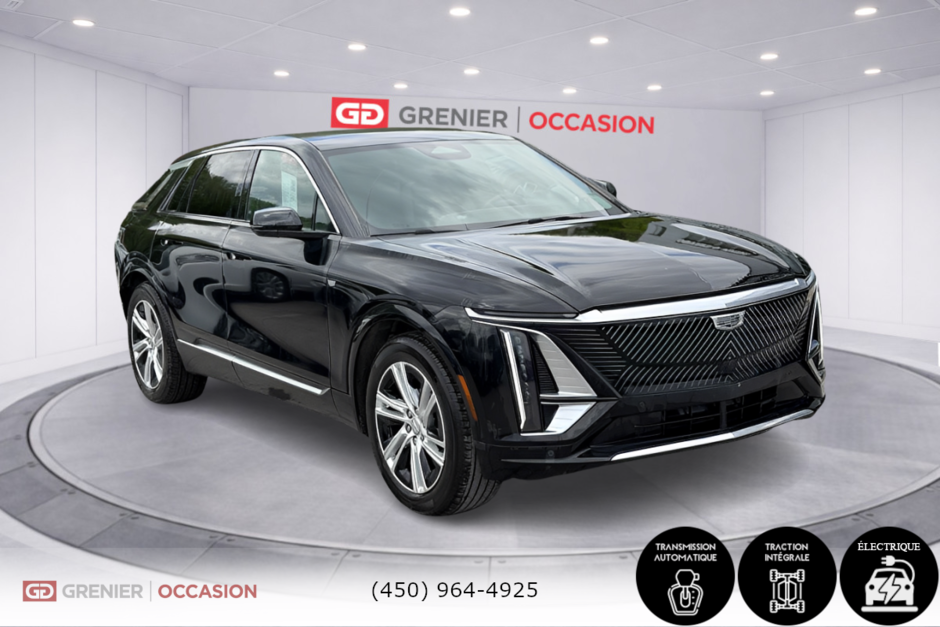 2024 Cadillac LYRIQ Tech AWD Cuir Navigation Bas Kilométrage in Terrebonne, Quebec - w940px