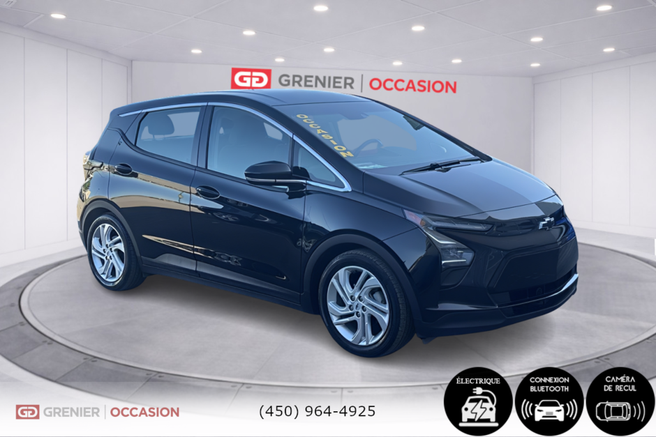 Chevrolet Bolt EV 1LT Caméra De Recul Bas Kilométrage 2022 à Terrebonne, Québec - w940px