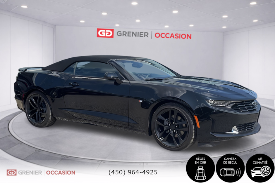 2023 Chevrolet Camaro 1LT RS Convertible Bas Kilométrage in Terrebonne, Quebec - w940px