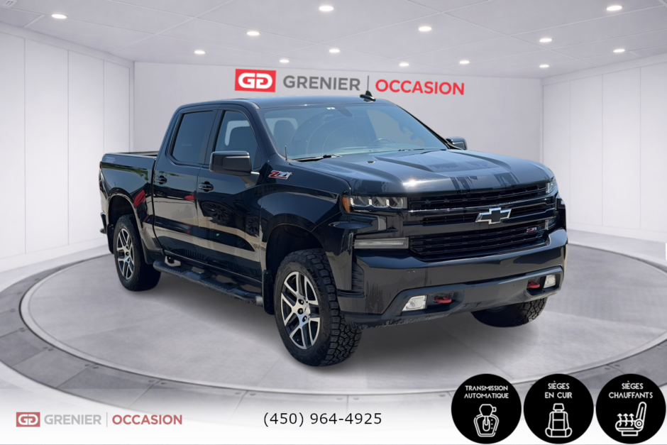2019 Chevrolet Silverado 1500 New Silverado Crew  LT Trail Boss Cuir Bose in Terrebonne, Quebec - w940px