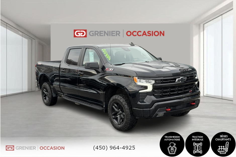 2022 Chevrolet Silverado 1500 LT Trail Boss Crew 5.3 in Terrebonne, Quebec - w940px