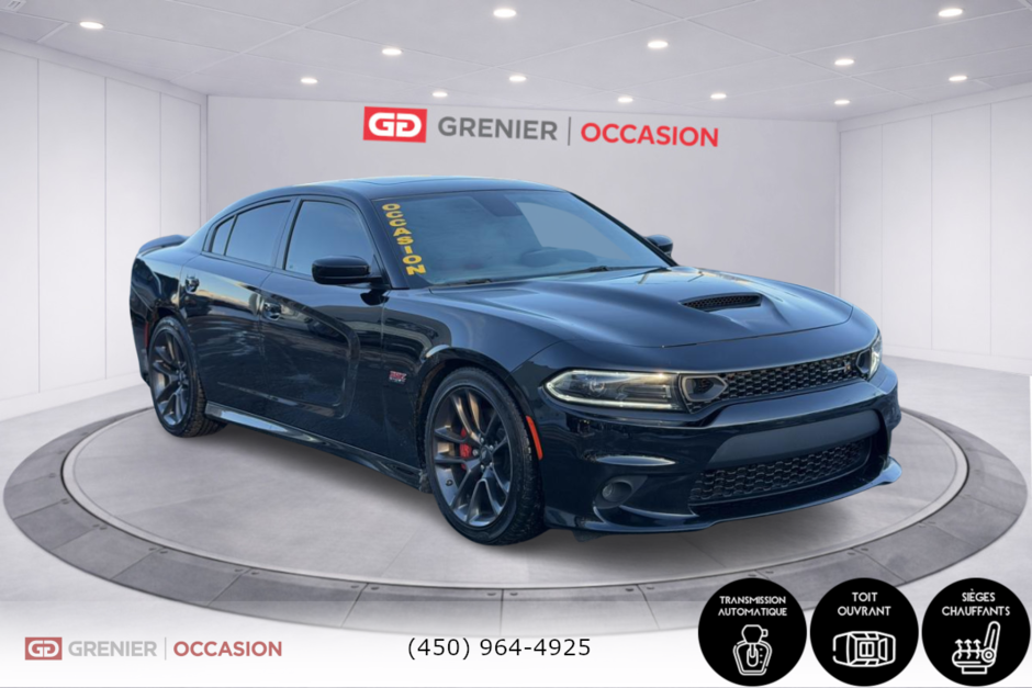 Dodge Charger Scat Pack 392 Bas Kilométrage Intérieur Rouge 2022 à Terrebonne, Québec - w940px