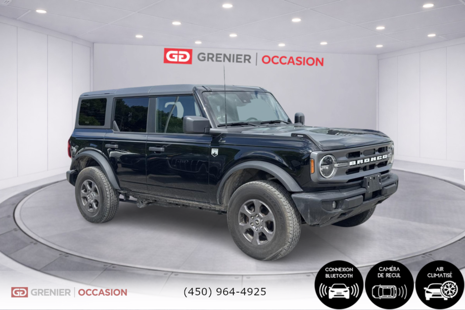 2024 Ford Bronco Big Bend Bas Kilométrage in Terrebonne, Quebec - w940px