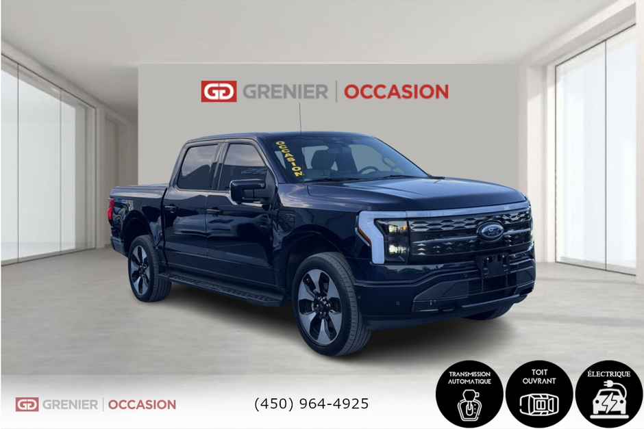Ford F-150 Lightning PLATINUM Long Range Mag 22 Pouces 2022 à Terrebonne, Québec - w940px