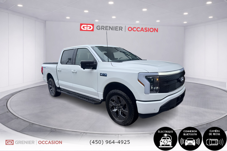 Ford F-150 Lightning Flash Cuir Bang & Olufsen Crew 2025 à Terrebonne, Québec - w940px