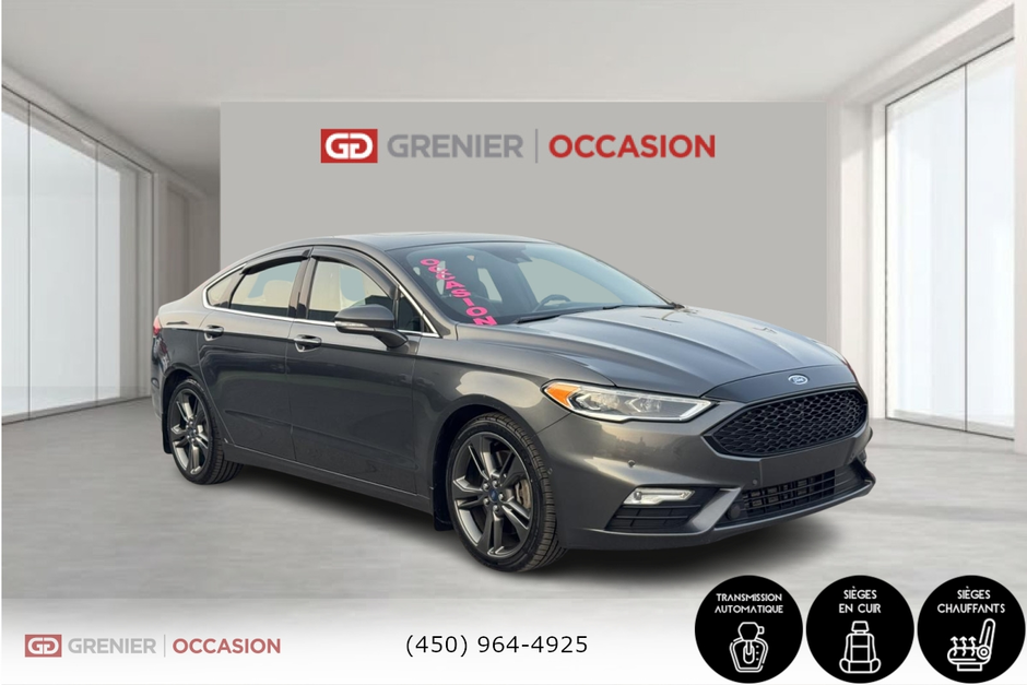 Ford Fusion Sport V6 Toit. Ouvrant Cam Rec Bas Kilo 2018 à Terrebonne, Québec - w940px