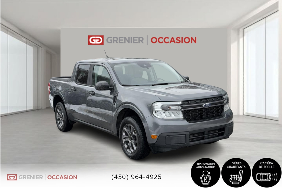 Ford Maverick XLT commande au volant, siège chauffant 2022 à Terrebonne, Québec - w940px