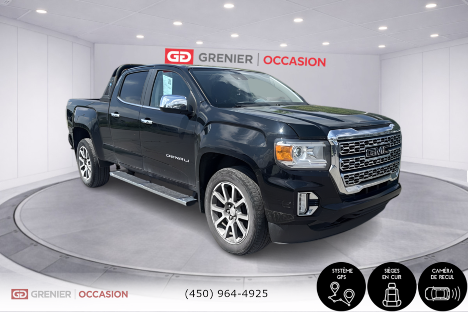 GMC Canyon 4WD Denali Cuir Navigation 2021 à Terrebonne, Québec - w940px