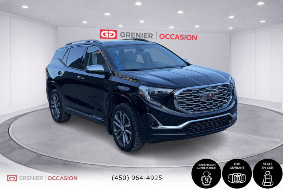 GMC Terrain Denali Cuir Toit Panoramique Bas Kiométrage 2020 à Terrebonne, Québec - w940px