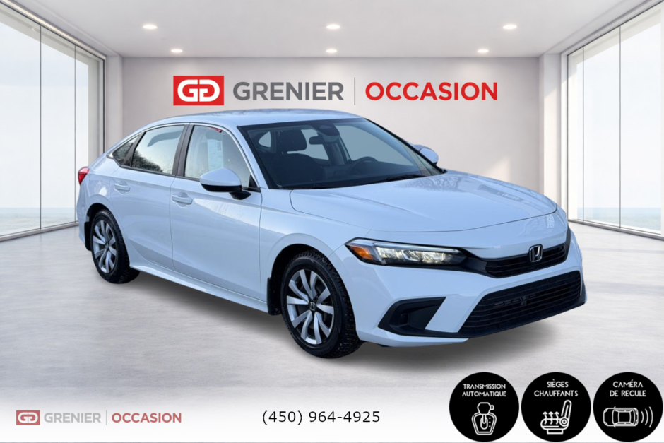 Honda Civic LX Caméra De Recul Air Climatisé 2022 à Terrebonne, Québec - w940px