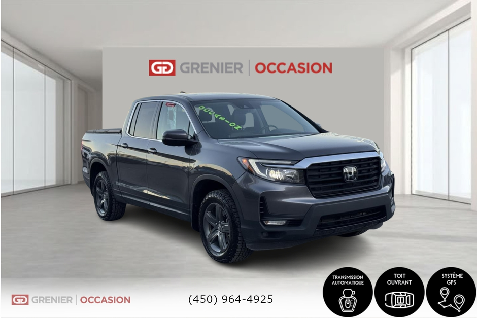 Honda Ridgeline Touring Cuir Toit Ouvrant AWD 2023 à Terrebonne, Québec - w940px