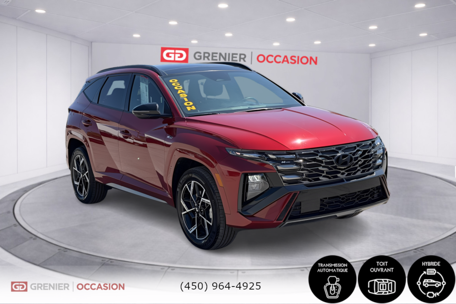 2025 Hyundai Tucson Hybrid N-Line Bose Toit Panoramique in Terrebonne, Quebec - w940px