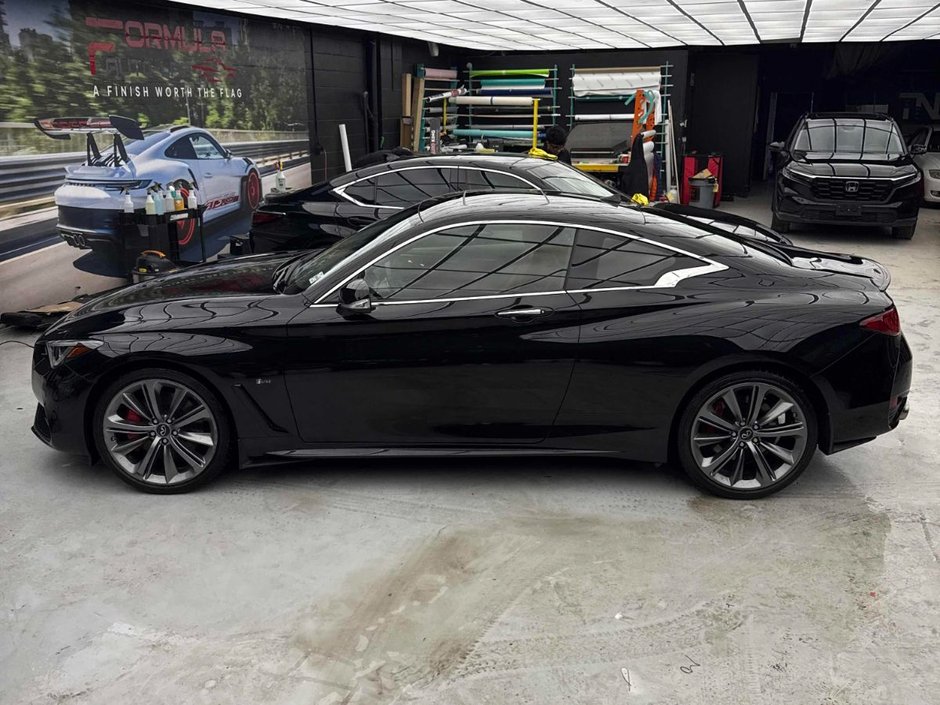 Infiniti Q60 Red Sport I-LINE AWD Cuir Rouge 2021 à Terrebonne, Québec - w940px