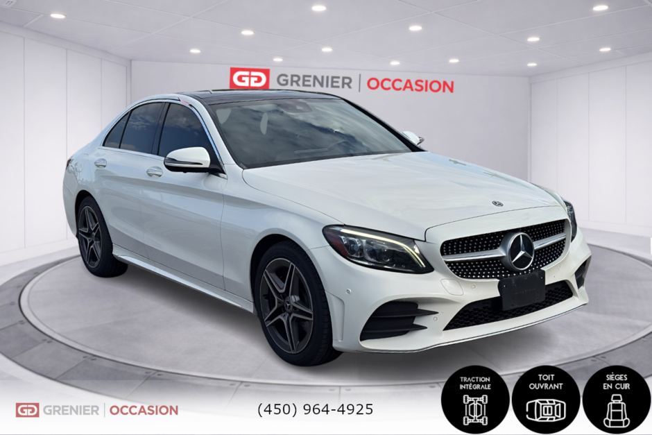 Mercedes-Benz C-Class C 300 AMG Cuir Toit Panoramique 2021 à Terrebonne, Québec - w940px