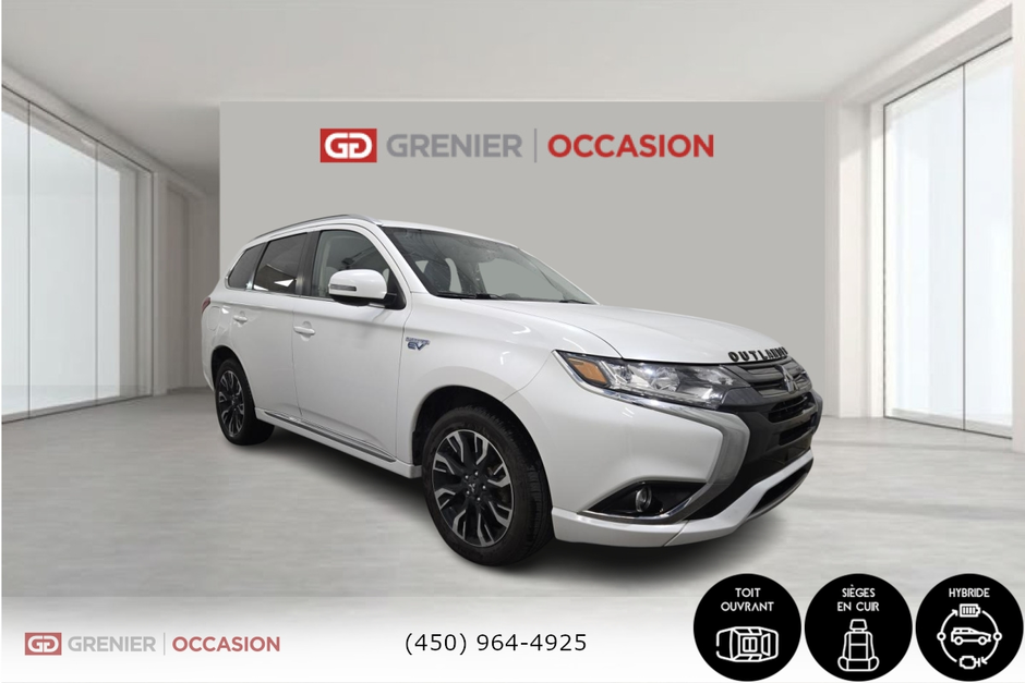 2018 Mitsubishi OUTLANDER PHEV SE Cuir Toit Ouvrant AWD in Terrebonne, Quebec - w940px