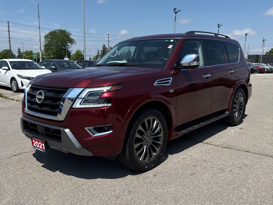 Nissan Armada Platinum Cuir Toit Ouvrant Navigation 2021 à Terrebonne, Québec - w940px