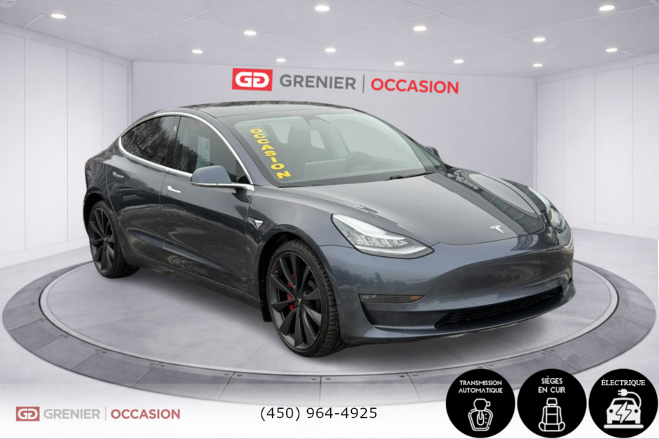 2020 Tesla Model 3 Performance Bas Kilométrage in Terrebonne, Quebec - w940px