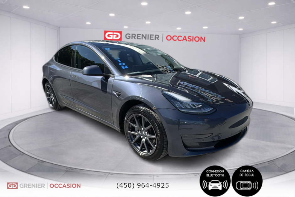 2020 Tesla Model 3 Standard Range Plus Cuir Bas Kilométrage in Terrebonne, Quebec - w940px