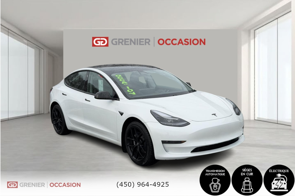 2021 Tesla Model 3 Standard Range Plus Toit Panoramique Navigation in Terrebonne, Quebec - w940px