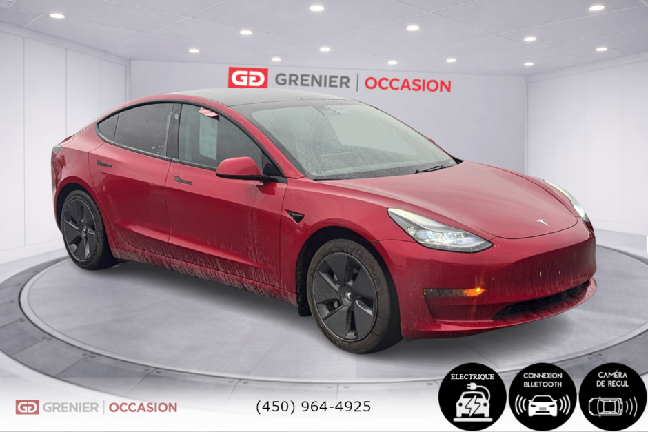 Tesla Model 3 Standard Range Plus 2021 à Terrebonne, Québec - w940px