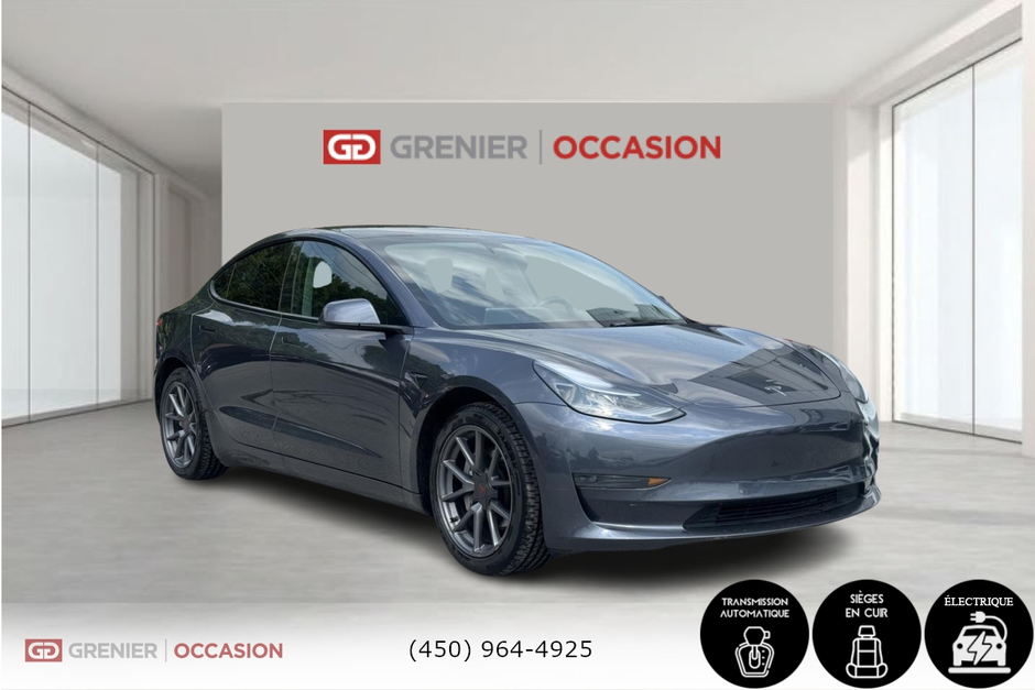 Tesla MODEL 3 Standard Range Plus Bas Kilométrage 2022 à Terrebonne, Québec - w940px