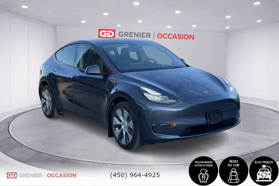 Tesla Model Y Long Range AWD Cuir 2023 à Terrebonne, Québec - w940px