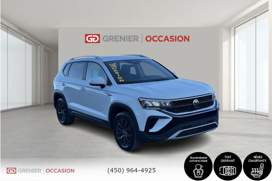 Volkswagen Taos Comfortline Cam.Rec Sieg.Chauff Mag Air.Clim 2024 à Terrebonne, Québec - w940px