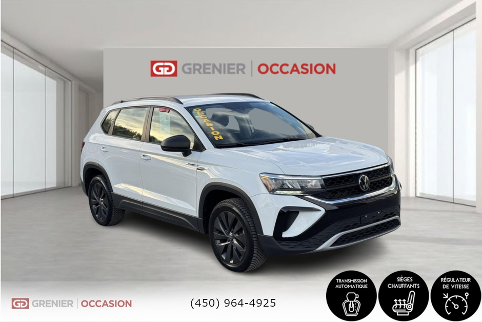 Volkswagen Taos Trendline  Cam.Rec Sieg.Chauff Mag Air.Clim 2024 à Terrebonne, Québec - w940px