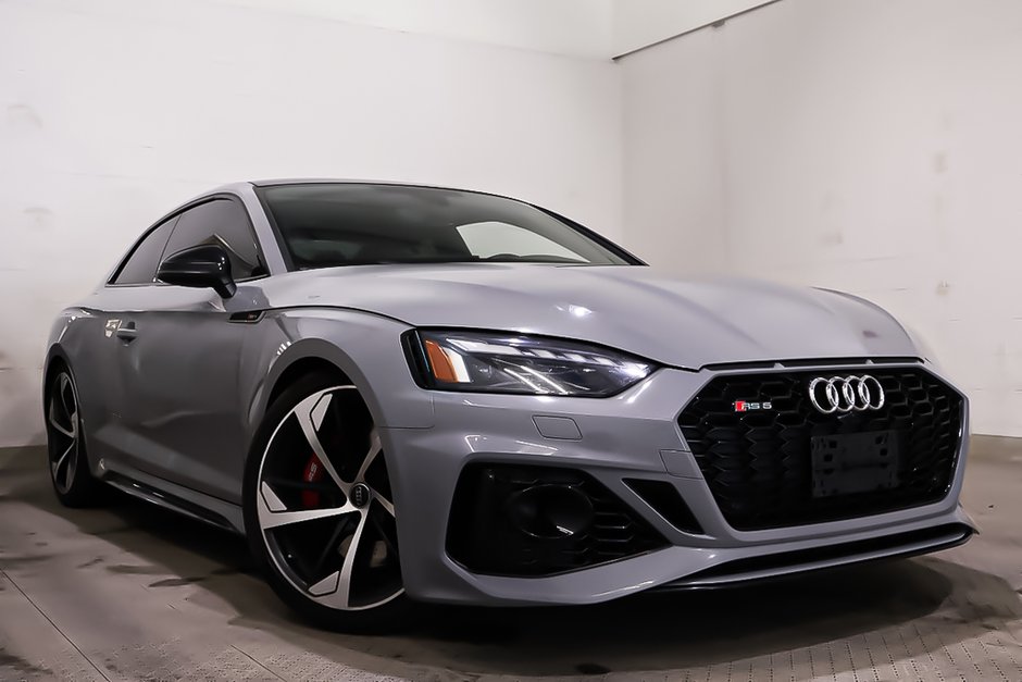 2021 Audi RS5 COUPE AWD + TOIT OUVRANT + CAMERAS 360 in Terrebonne, Quebec - w940px