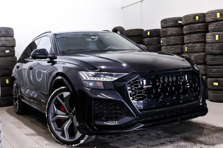 2021 Audi RSQ8 AWD + TOIT OUVRANT PANO + CAMERA 360 + CUIR + GPS in Terrebonne, Quebec - w940px