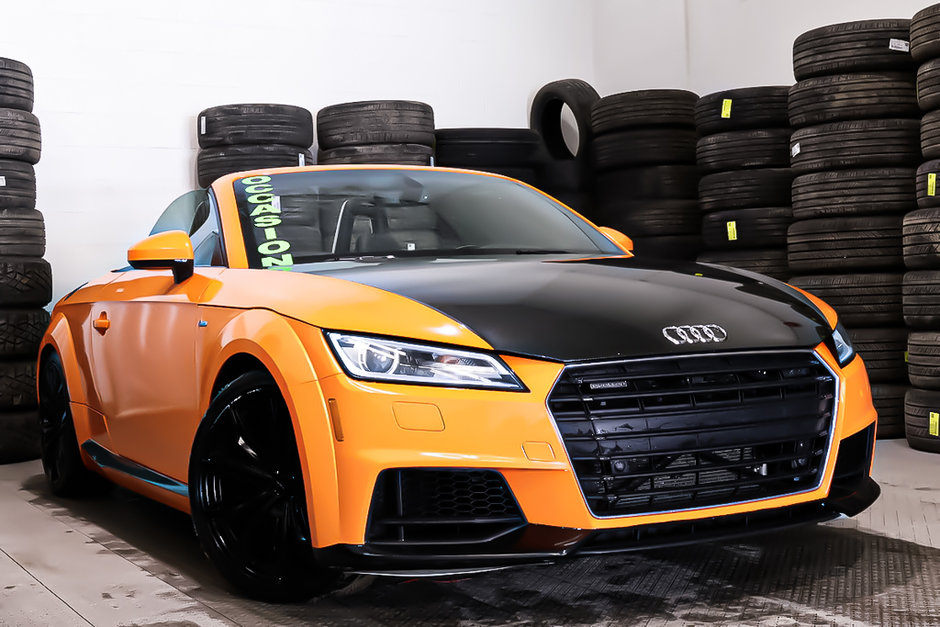 2016 Audi TT 2.0T + CABRIOLET + AWD + CUIR + GPS in Terrebonne, Quebec - w940px