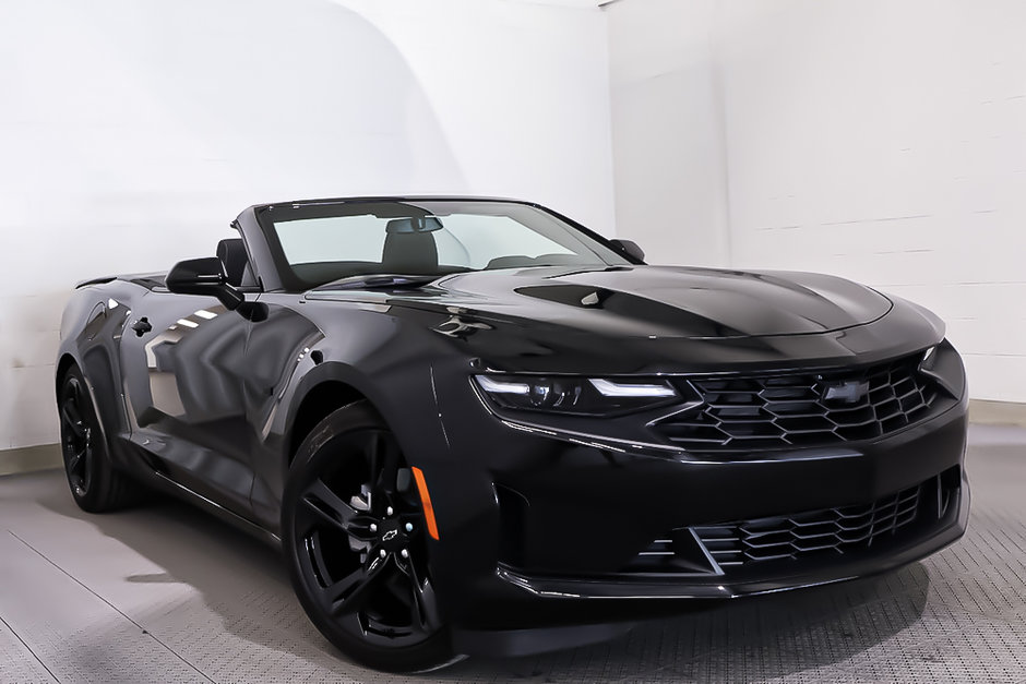 Chevrolet Camaro CABRIOLET 1LT + MANUELLE 6 VITESSE + BAS KILO 2022 à Terrebonne, Québec - w940px