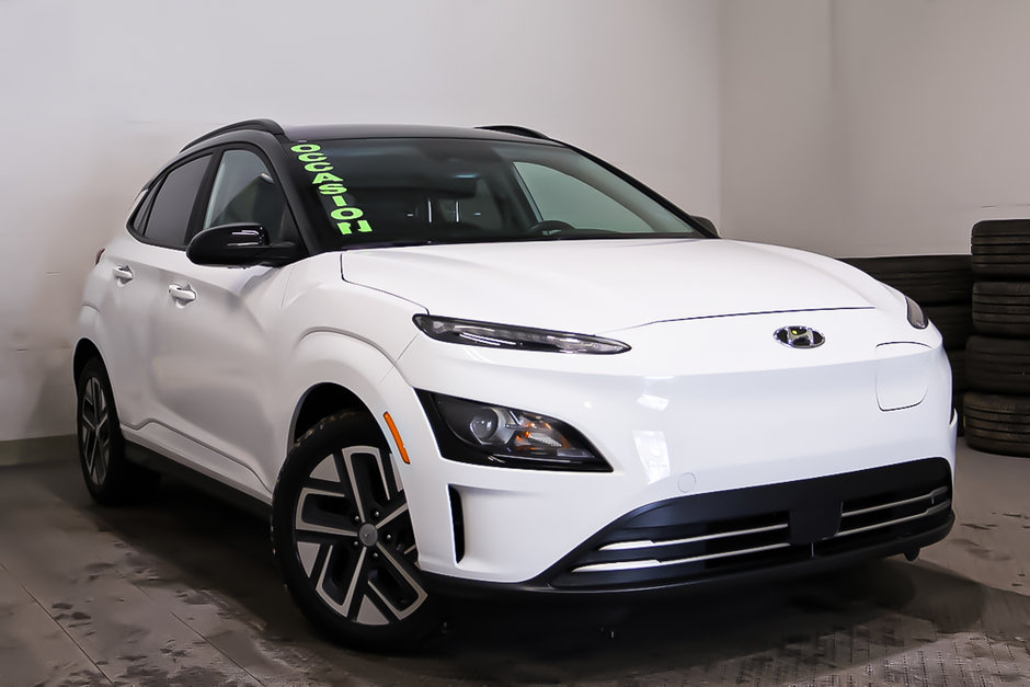 2022 Hyundai KONA ELECTRIC PREFERRED + T/A + DEMARREUR + CARPLAY in Terrebonne, Quebec - w940px