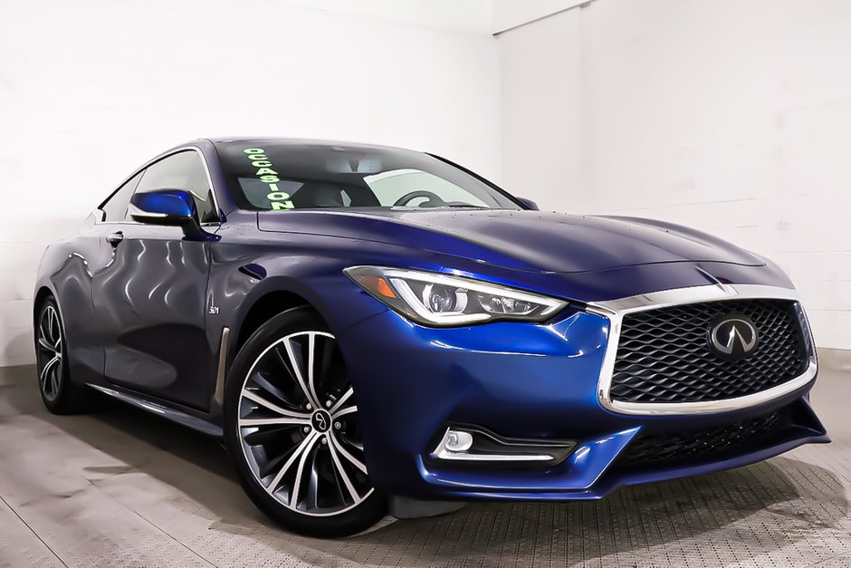 Infiniti Q60 LUXE + AWD + TOIT OUVRANT + CARPLAY 2020 à Terrebonne, Québec - w940px